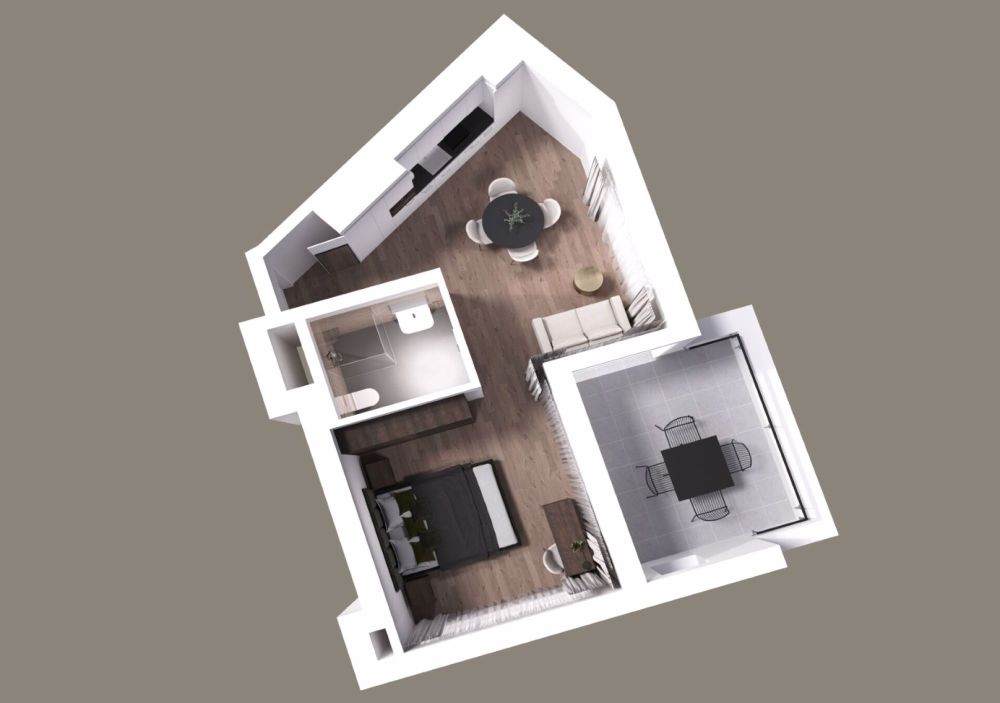 Vollmöbliertes SUPERIOR Apartment - 52 m2 - Bild 2