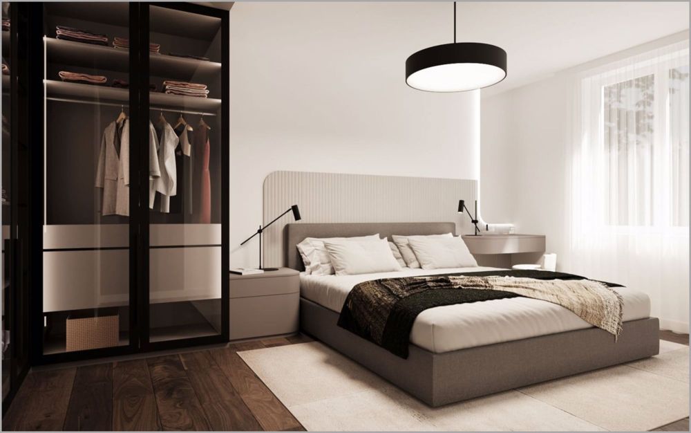 Erstvermietung nach Totalsanierung! - Visualisierung Schlafzimmer