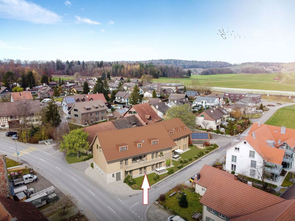 Praktische 5.5 Zimmerwohnung (EG WEST) im Eigentumsstandard - Bild 1