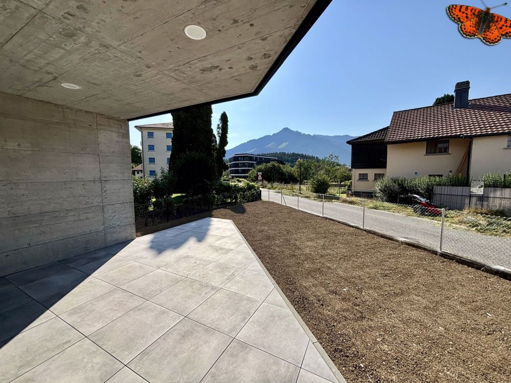 SELTEN ! PRÄCHTIGES 4 ½ ZIMMER APARTMENT IM ERDGESCHOSS - Großer Garten & Terrasse ! - Bild 6