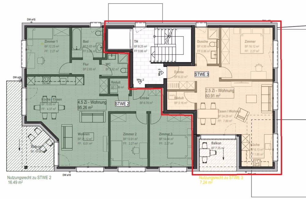 2 ½ Zimmer-Wohnung in Kerzers mieten - Bild 4