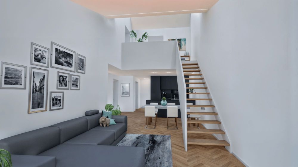 Neugebaute 4.5-Zimmer-Maisonettewohnung in ruhiger Lage in Blauen - Bild 1