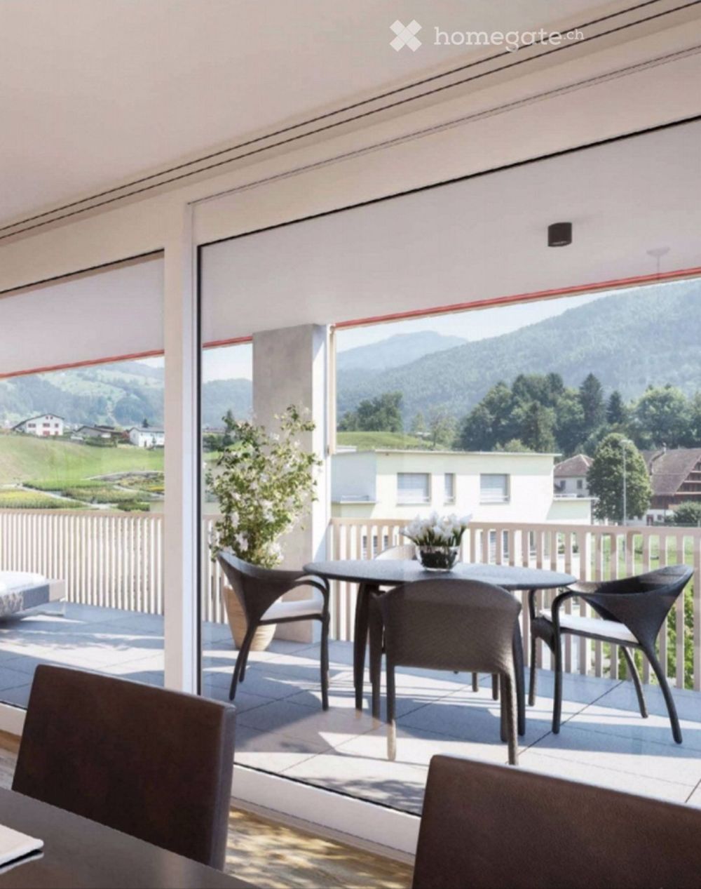 Edle 4 ½ Zimmer Attikawohnung mit Sauna - Bild 2