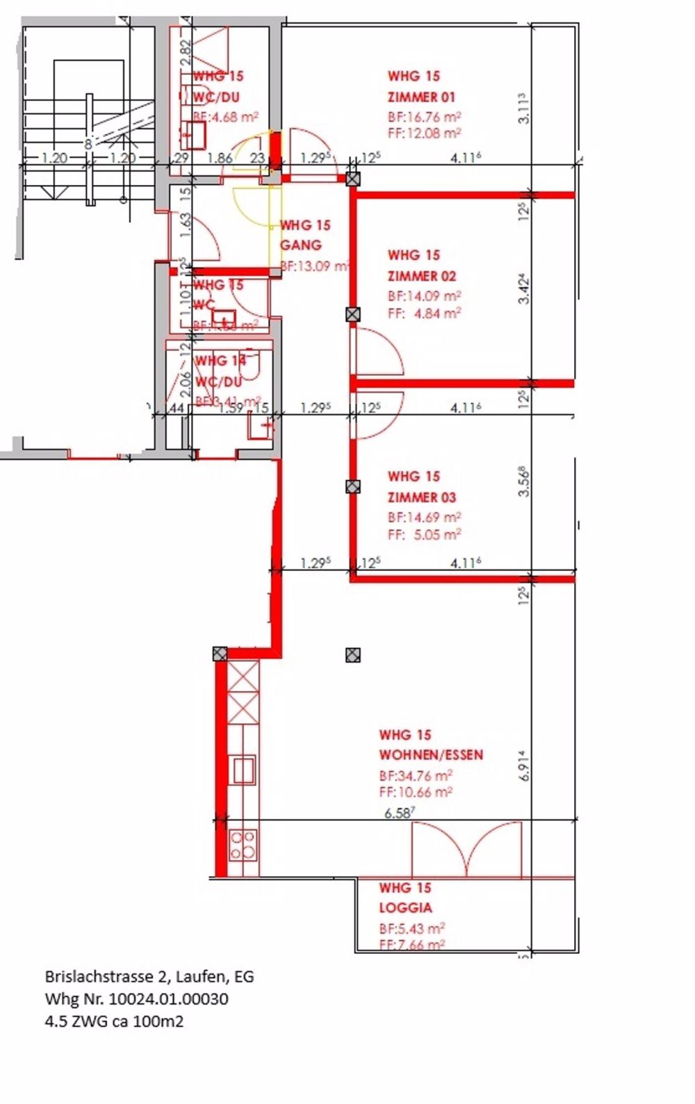 ERSTBEZUG - grosszügige 4.5 ZWG mit Loggia - EG_4.5_ZWG_100m2_10024.01.00030.jpg
