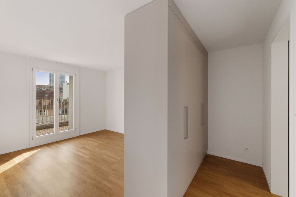 Sonnige Attikawohnung im Herzen der Stadt - Schlafzimmer