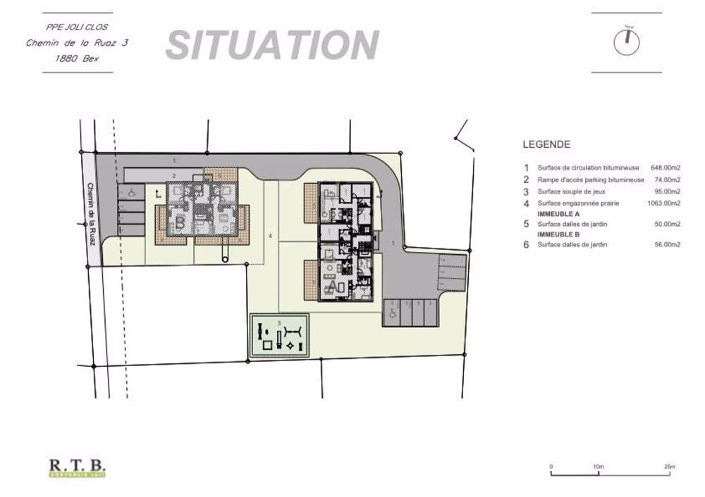 Appartement 2,5 pces (lot 11) au 2ème étage à Bex - Bild 13