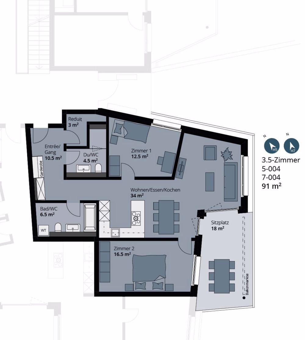 Moderne Neubauwohnung für Parterre-Liebhaber - Bild 13