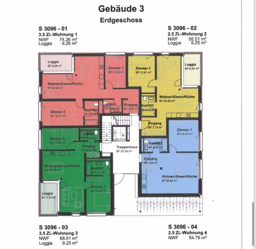 Moderne 2.5-Zimmer-Wohnung im Neubau Frilopark, Huttwil - Bild 2
