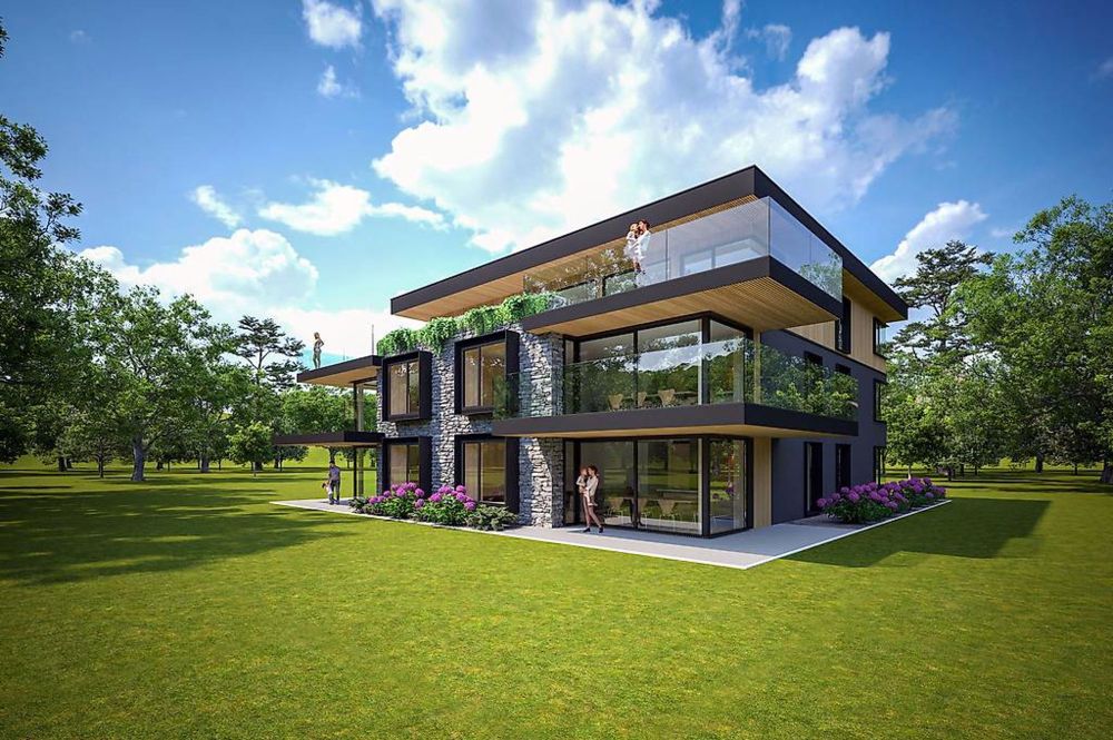 Erstbezug - moderne 4.5 Zimmerwohnung im Neubau Waldmatten - Bild 1