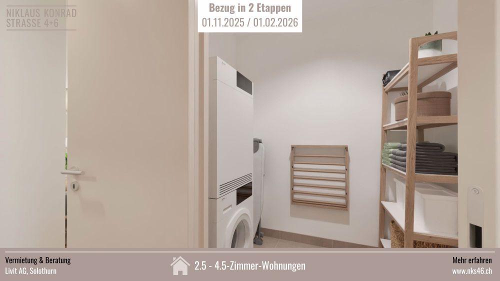 Apartment for rent, Niklaus Konrad-Strasse 4, in Solothurn, Switzerland - Bild 8