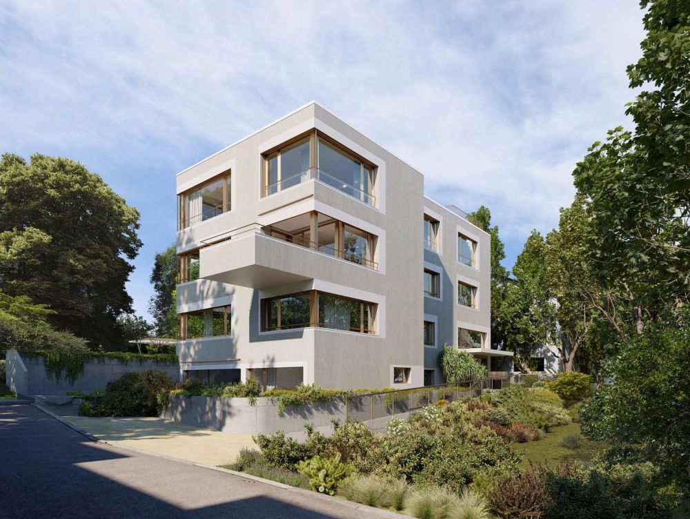 Zollikerberg "Green Silence" - Exklusive Wohnoase an attraktiver Lage - Aussenvisualisierung