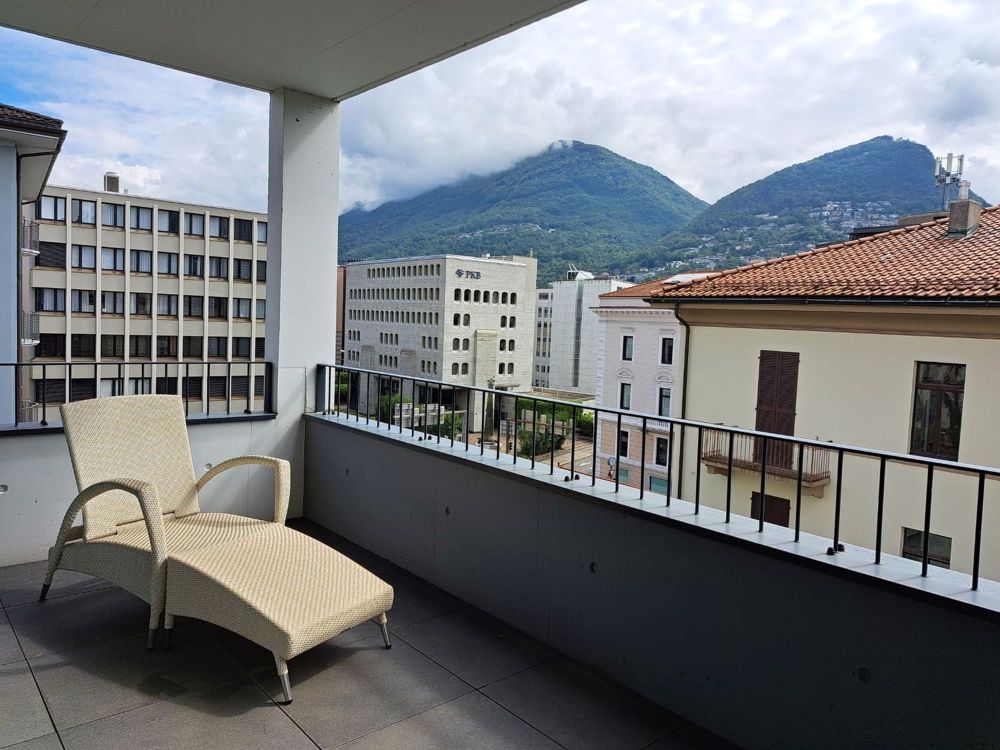 Modernes 4.5-Zimmer-Apartment im Zentrum von Lugano mit großer Terrasse - Bild 12