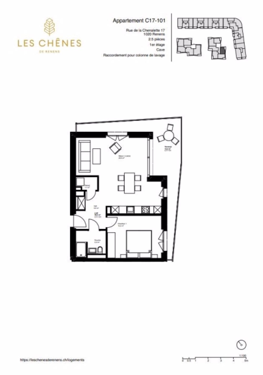 Neue 2.5 Zimmerwohnung mit Balkon - C17-101 - Bild 9