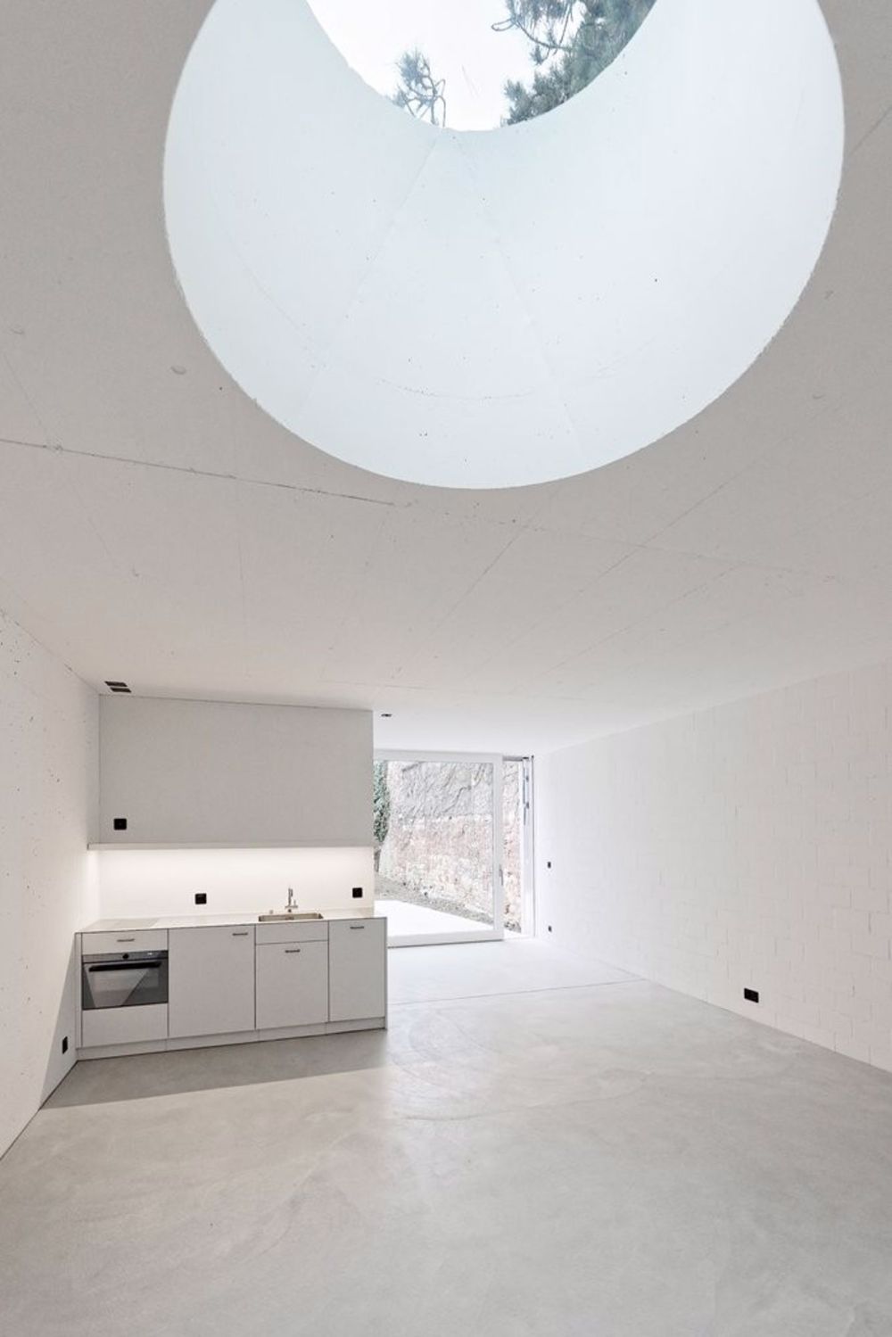 LivingFrames: 1-Zimmer-Wohnung/Atelier - Zimmer mit Oblicht