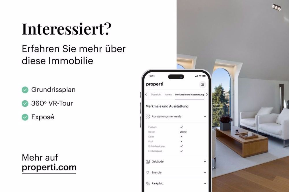 3 ½ Zimmer-Dachwohnung in Cunter mieten - Bild 3