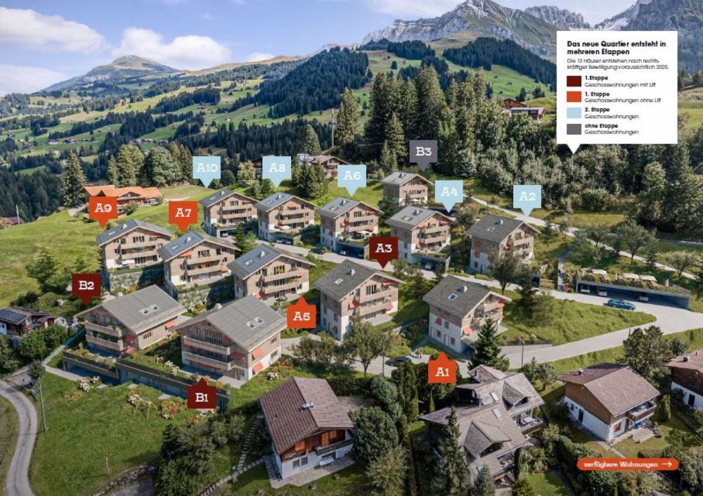 Eggetli-Adelboden - 2½ Zimmer Wohnungen - Bild 3