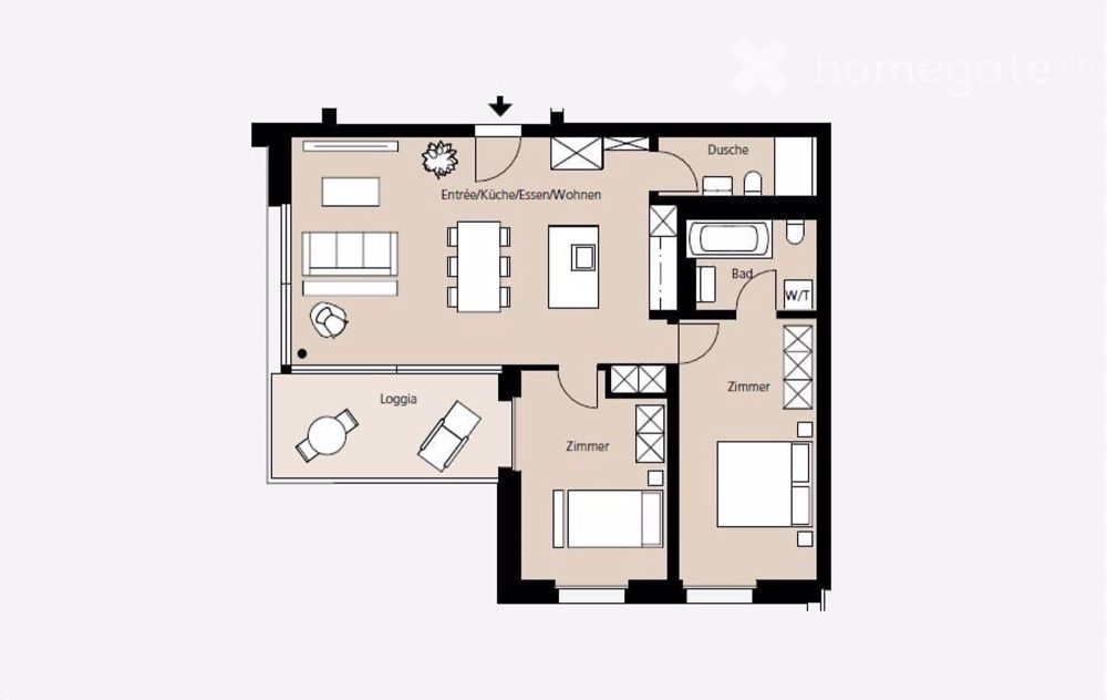 MODERNES WOHNEN (3.5 Zimmer) - RUHIG UND ERHOLSAM - MODERN LIVING (3.5 rooms) - QUIET AND RELAXING - Bild 10