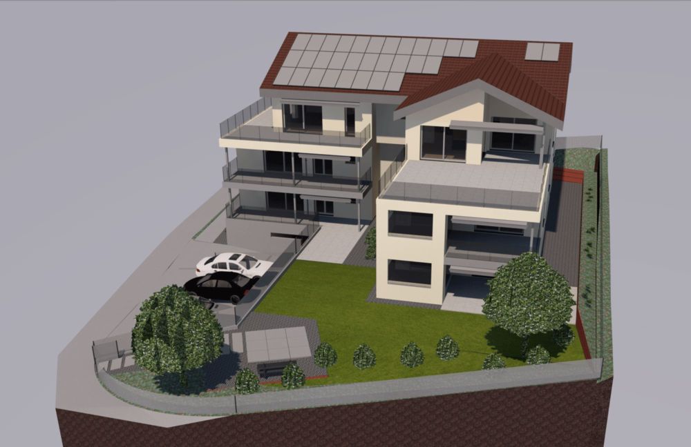 Erstvermietung moderne 2.5-Zimmer- Attika-Wohnung mit Terrasse und Aussicht - Bild 1