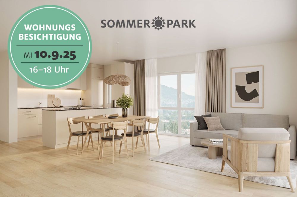 ERSTVERMIETUNG: 4.5-Zimmer-Wohnung I SOMMERPARK-VILLMERGEN.CH - Bild 1