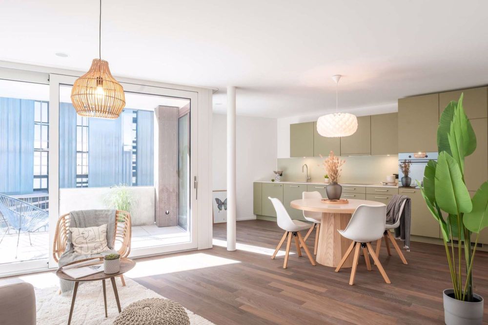 3.5-Zimmer Neubauwohnung in der Überbauung «7 Lerchen» - Ihr modernes Zuhause in Kloten - Lerchen Kloten_2.5 Zimmerwohnung_Wohnen_2