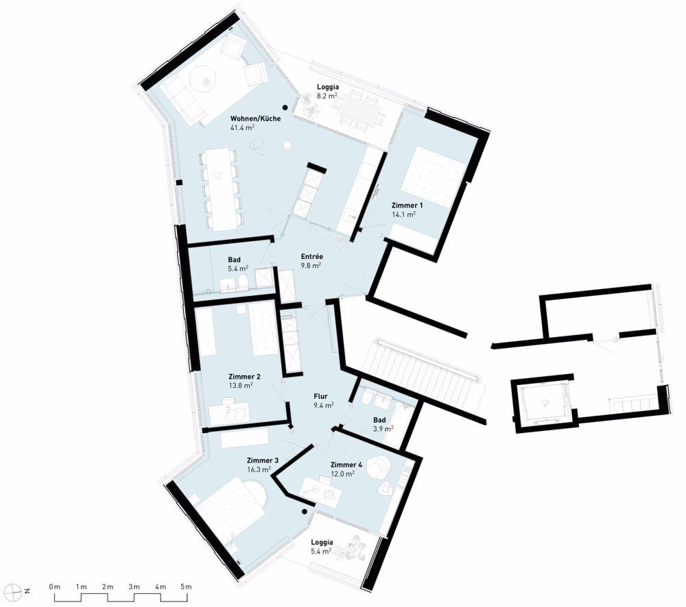 Erstvermietung Neubau: 5.5-Zimmer Wohnung im Wohnpark Buchholzstrasse - Bild 10