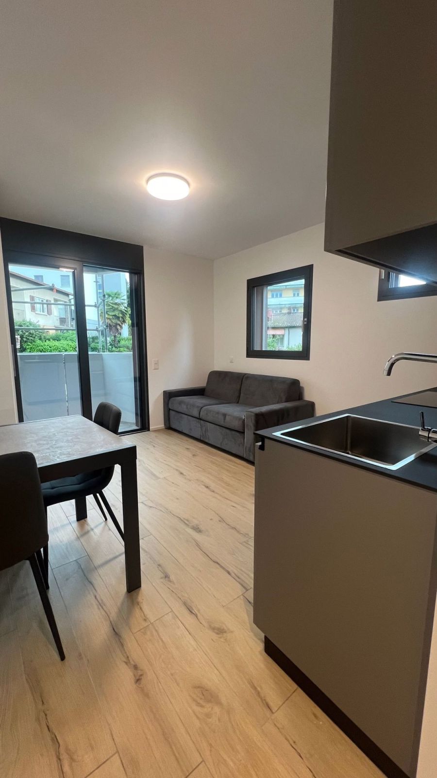 Breganzona: Eingerichtete 1,5-Zimmer-Wohnung - Bagno