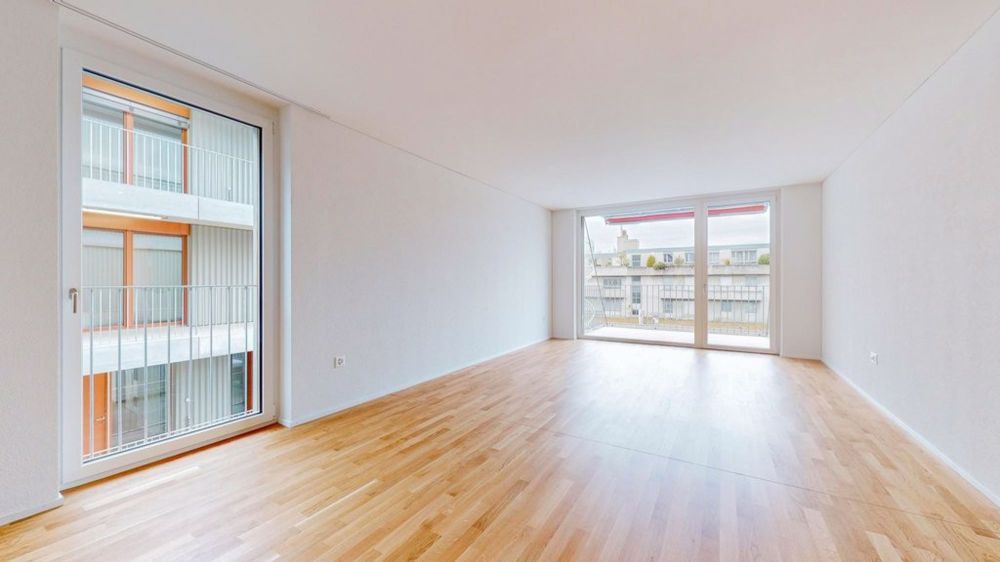 Moderne Wohnung in Zentrum von Gümligen! - Wohnzimmer