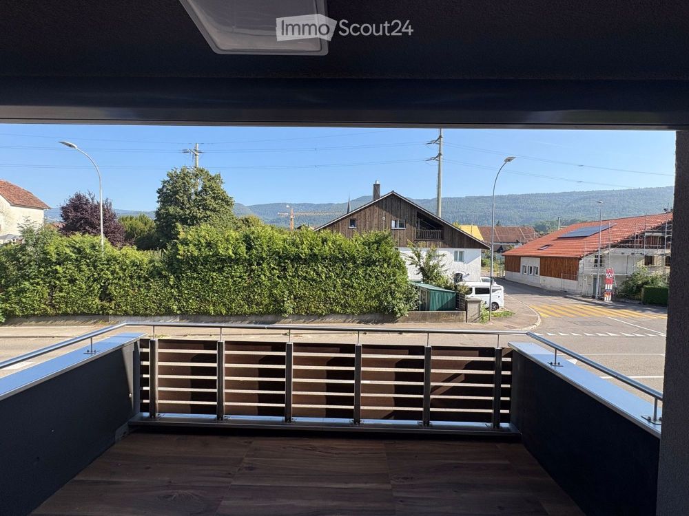 Schönes 3.5-Zimmer-Neubau mit großem Balkon – Courtetelle - Bild 1