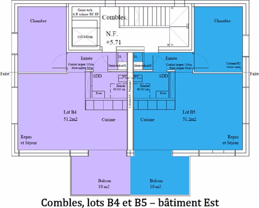 Neue 2.5 Zimmerwohnung - Dachgeschoss Herrlicher Blick auf die Alpen und den See - Bild 11