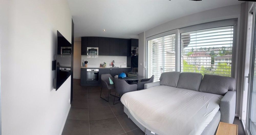 Luxurious furnished newly built apartment in Pully with all around balcony - Bild 2