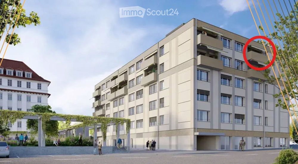 neuwertige Alterswohnung in Olten mit toller Weitsicht auf Olten und Säli-Schlössli - Bild 1