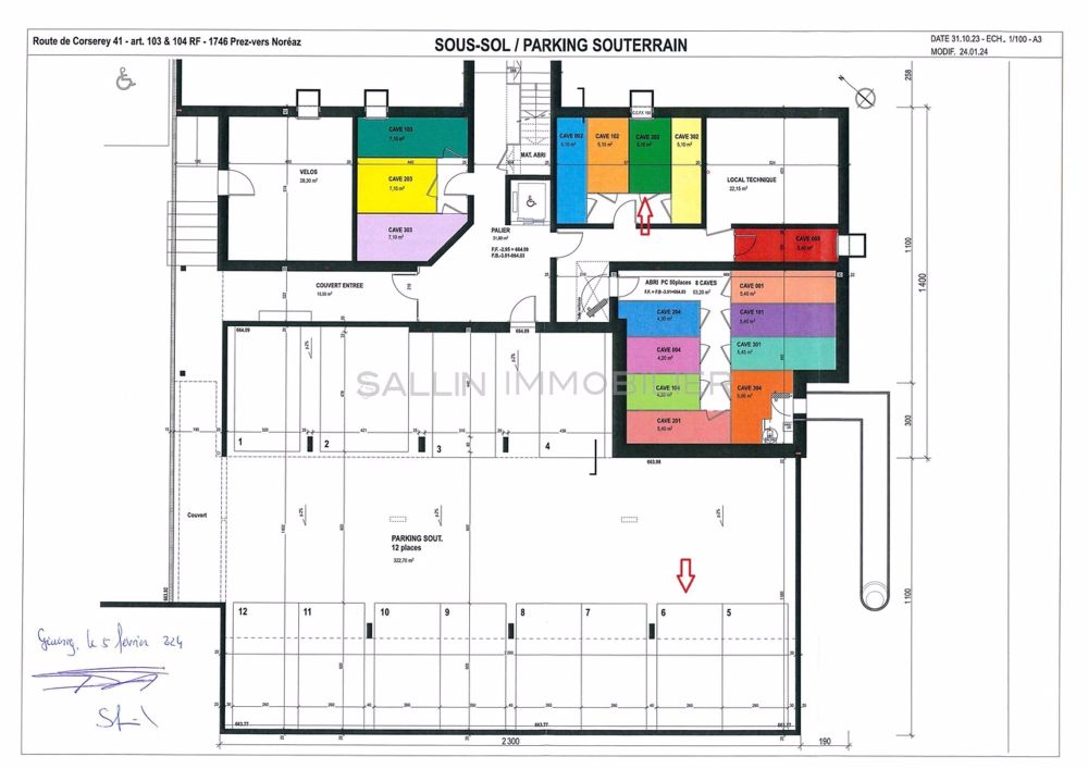 Lumineux appartement de 2½ pièces au 2ème étage avec pl. de parc int. - Bild 10