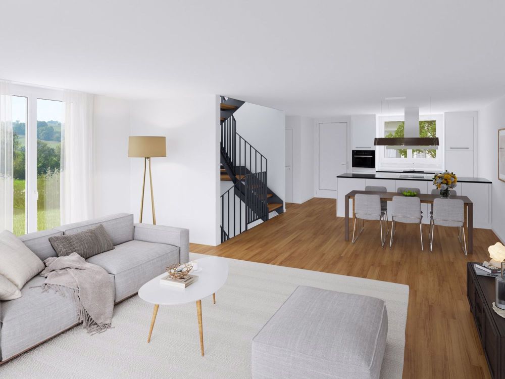 hameaudecormagens.ch - Maison mitoyenne moderne de 6,5 pièces à louer - Bild 2