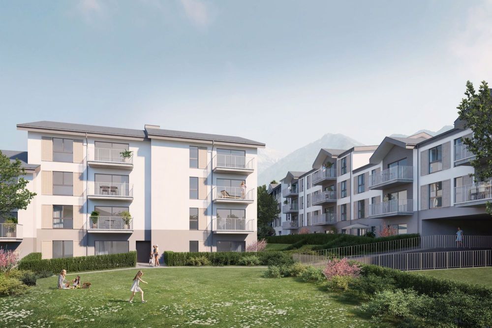Vouvry - Appartement de 3.5 pièces - Résidence le Bourg - Lot B1.14 - Bild 1