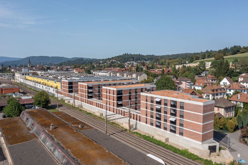 Moderne Wohnung in Bahnhofsnähe - Aussenansicht