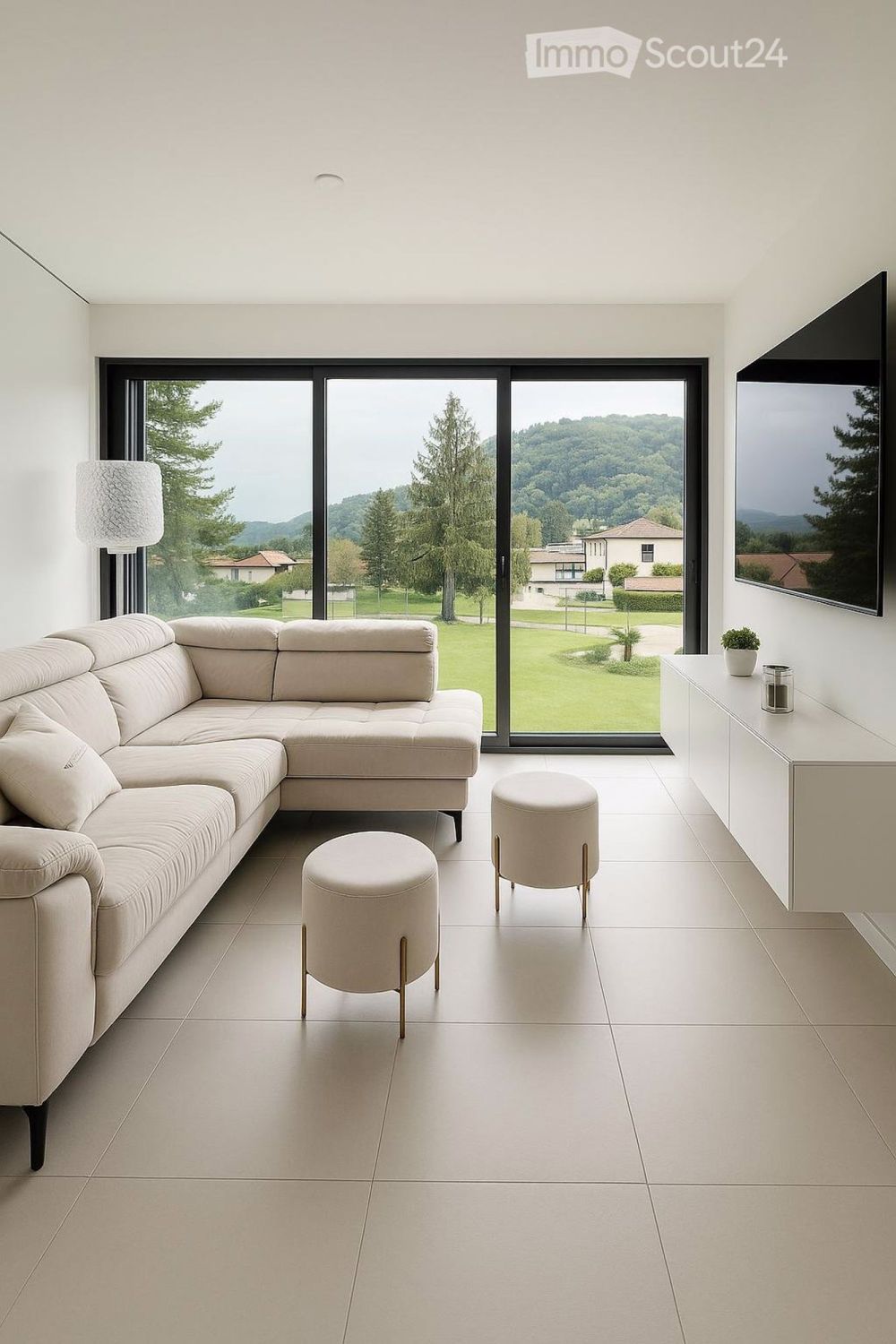 Moderne 2.5-Zimmer-Wohnung in Monteggio mit Panoramablick - Bild 1