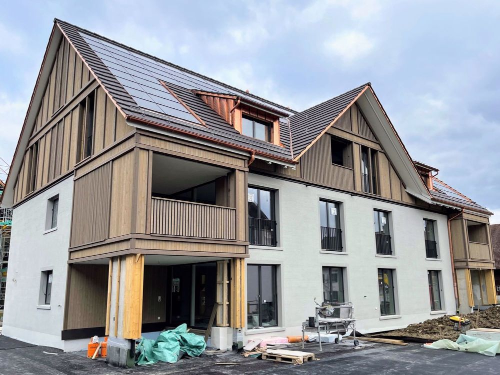 Neubau 3.5 Zimmer-Wohnung in Wil ZH - Aussenansicht