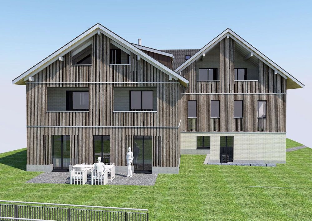 Neubau: 4.5-Zimmer-Eigentumswohnung (OG, Nr. 6) im ländlichen Liebensberg (Gemeinde Wiesendangen) - Bild 2