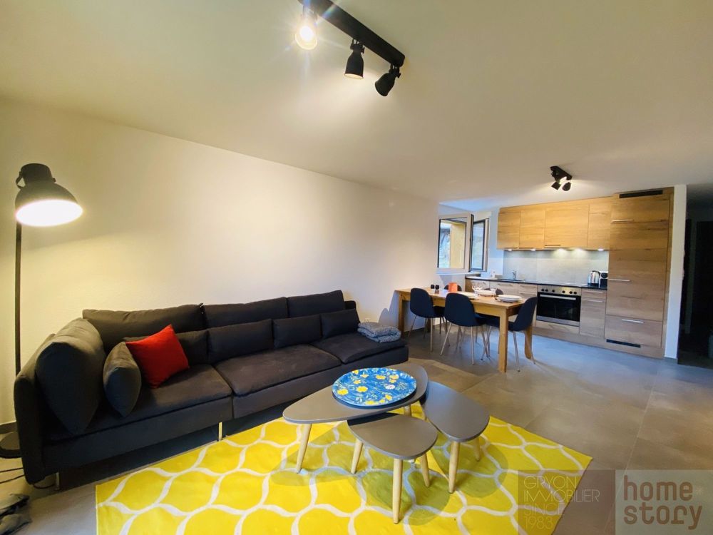 2,5 Zimmer neu und möbliert zur Miete für ein Jahr in Gryon - Bild 3