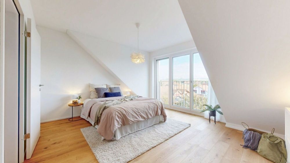 NEUBAU | ERSTVERMIETUNG 2.5-Zimmer-Wohnungen mit zusätzlicher Galerie - Zimmer Variante Schlafzimmer