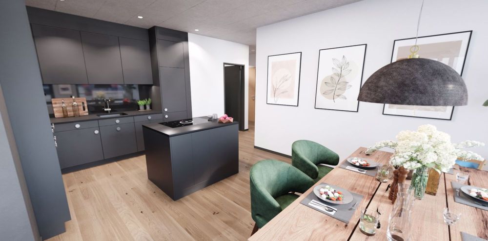 Moderne 4.5-Zimmerwohnung in der Lokstadt - Bild 2