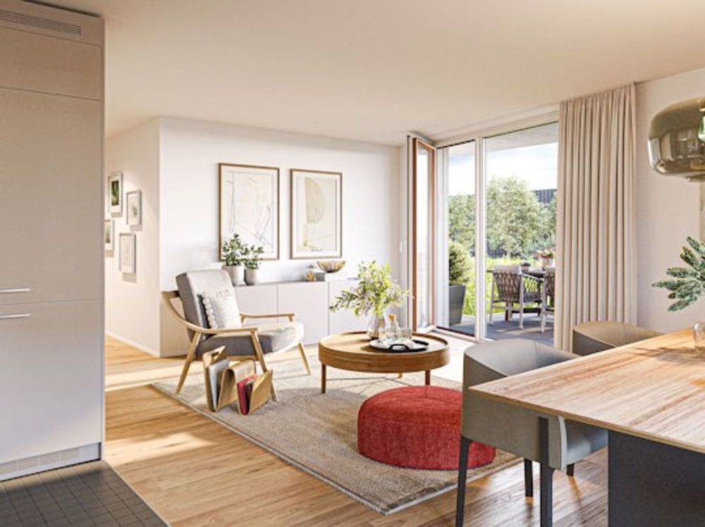 Ihre letzte Chance auf eine 2.5-Zimmerwohnung - ERSTVERMIETUNG BAHNWEID in Deitingen HOCHWERTIGES WOHNEN IN MODERNER ARCHITEKTUR - Bild 4