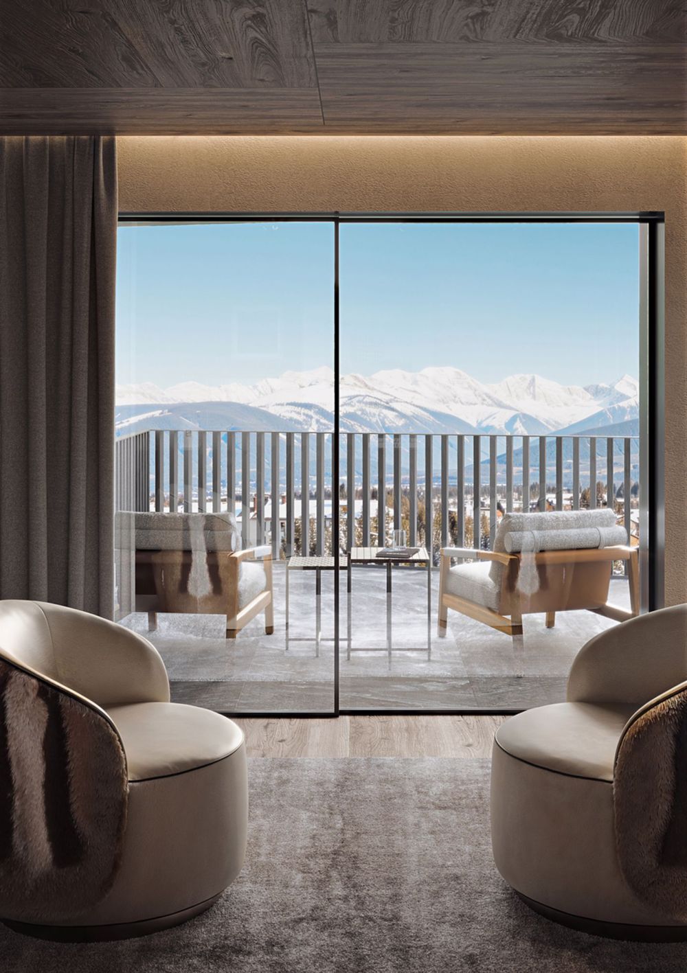FENDI Crans-Montana - Appartement d'exception 197m² avec vue alpine - Bild 7