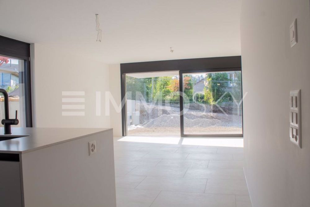 Wohnung | 8192, Glattfelden - Blick ins zukünftige Grün