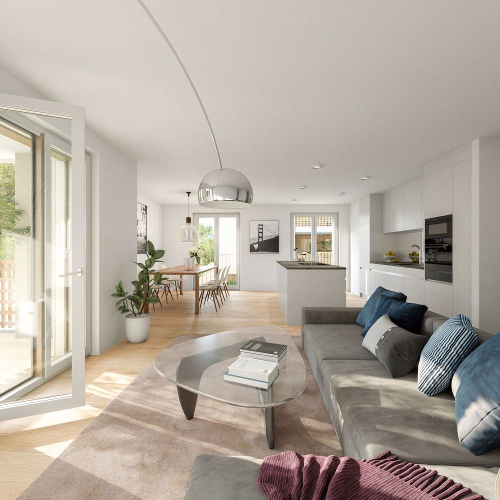 Grosszügige 2.5-Zimmer-Dachwohnung in Zweidlen - Bild 3