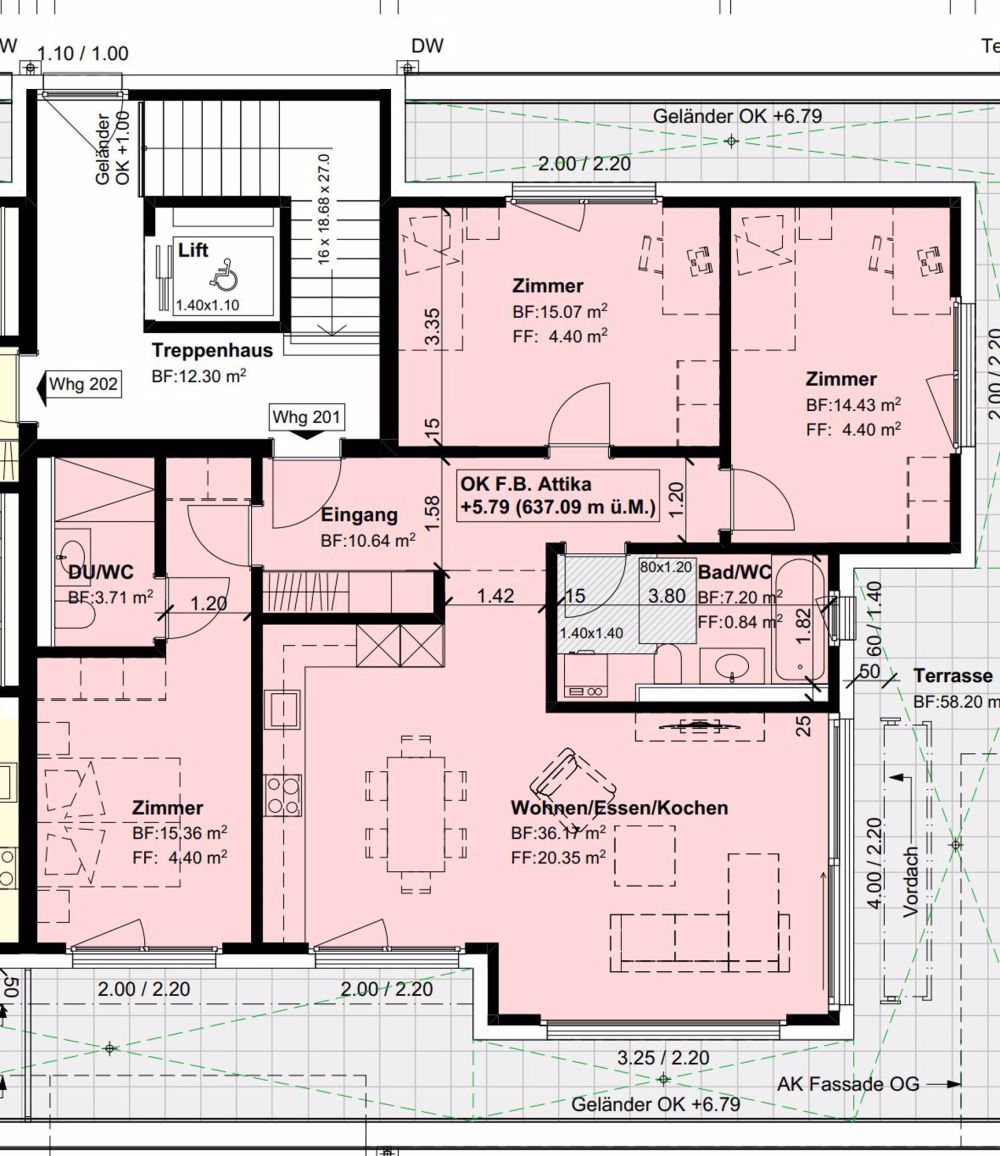 Moderne 4.5-Zimmer-Dachwohnung mit Panoramablick in Huttwil - Bild 7