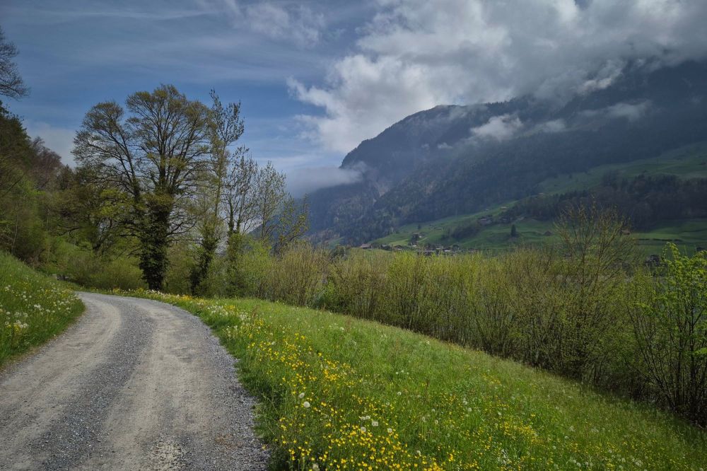 Neubau an zentraler Lage - Spazierweg am Lungerer See