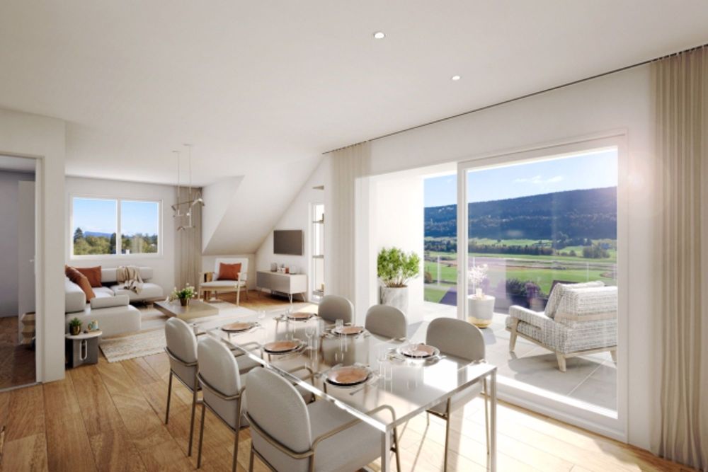 Dans immeuble neuf, très joli appartement de 3,5 pces - Bild 11