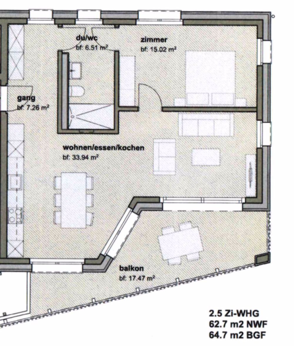 Charmante 2.5-Zimmer-Wohnung nahe Dorfzentrum von Gais - Bild 10