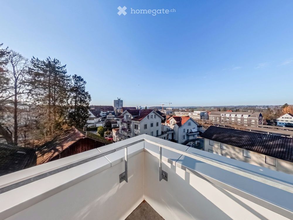 Neubau - Attikawohnung an zentraler Lage mit grosser Terrasse und toller Aussicht - Bild 6